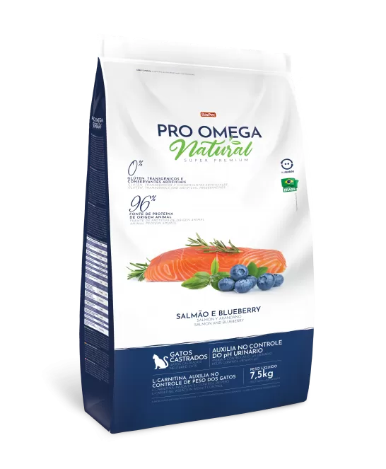 Pro Omega Natural  Gatos Castrados | Super Premium - Pro Omega - Natural - Gatos 1kg Pro Omega Natural  Gatos Castrados | Super Premium - Pro Omega - Natural - Gatos 1kg