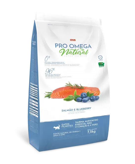 Pro Omega Natural  Gatos Filhotes | Super Premium - Pro Omega - Natural - Gatos Pro Omega Natural  Gatos Filhotes | Super Premium - Pro Omega - Natural - Gatos